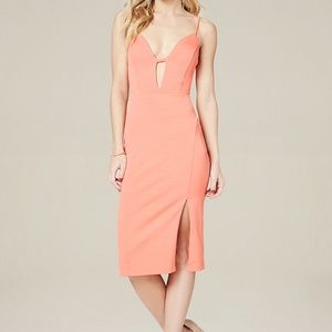bebe Mandi Back Crisscross Dress